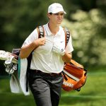 Texas' Beau Hossler moved up 12 spots to solo third and within three of the clubhouse lead Sunday at the NCAA Championship.