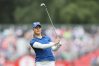 Charley Hull hits her second shot on the 1st hole during the first round of the 2016 Ricoh Women's British Open.