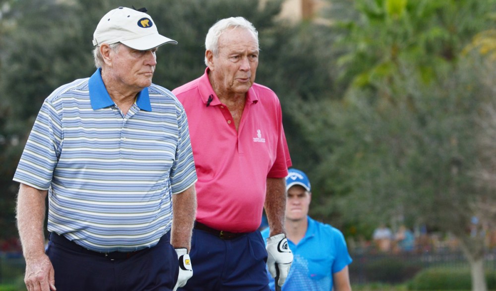 Arnold Palmer and Jack Nicklaus