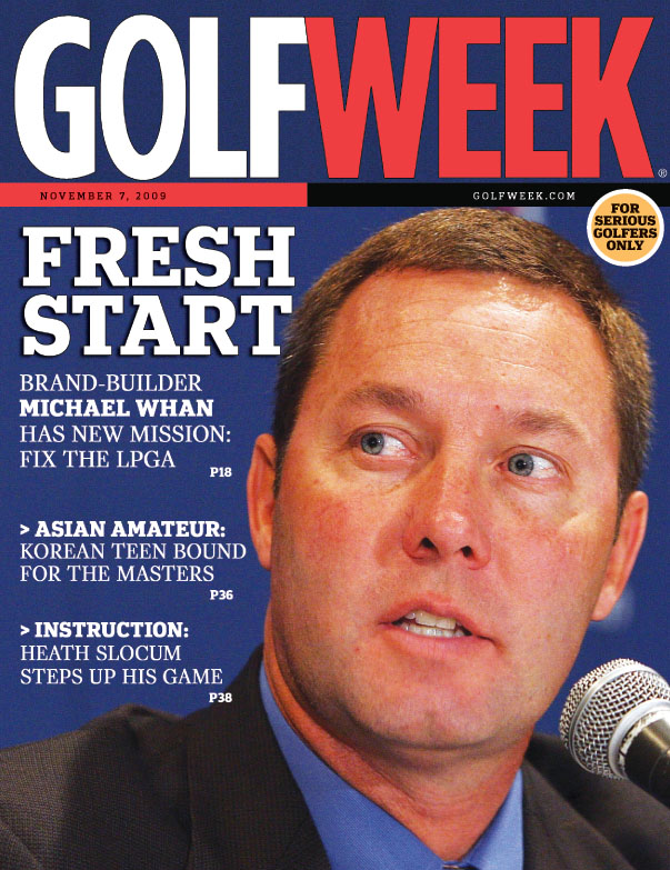 Mike Whan Golfweek cover 2009
