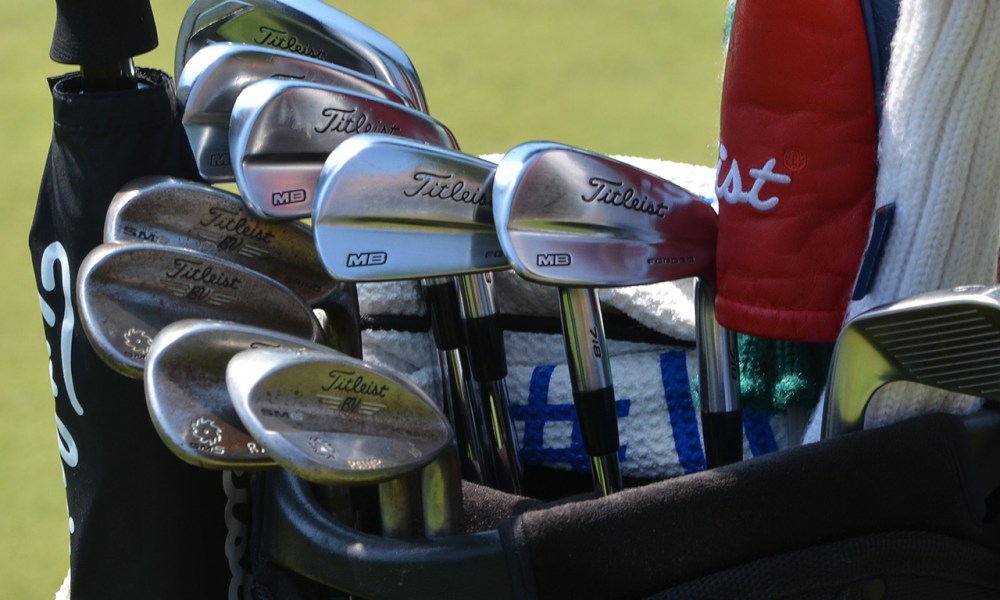 Justin Thomas's Titleist clubs
