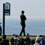 What is this man thinking? Tiger Woods had a lot on his mind Thursday during the 1st round of Farmers Insurance Open. (Stan Badz/PGA TOUR)