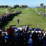 Tiger Woods packed the gallery on No. 10 Friday. (Donald Miralle/Getty Images)