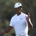 Tiger Woods had many reasons to smile this weekend at Torrey Pines, finishing 3 under in his first full tournament on the PGA Tour since August of 2015. (Sean M. Haffey/Getty Images)