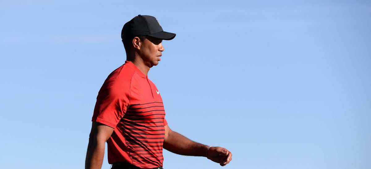 Tiger Woods said he was thinking "playoff" when he began his round on Sunday. The Old Tiger is back - at least in part. (Donald Miralle/Getty Images)