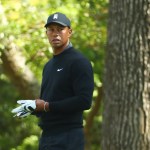 Tiger Woods walks to the 2nd Thursday at Augusta National Golf Club. (Rob Schumacher/USA TODAY Sports)