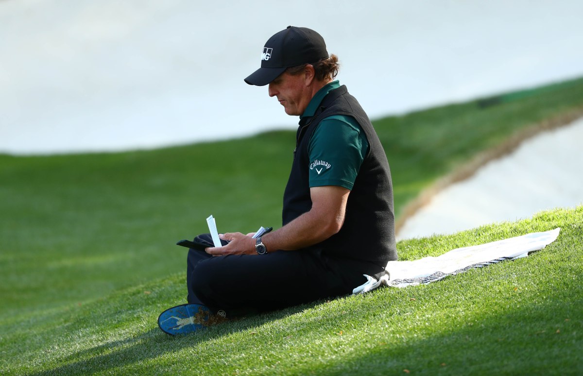 Phil Mickleson would be the oldest Masters winner at 47. (Rob Schumacher-USA TODAY Sports)
