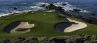 PEBBLE BEACH, CA - FEBRUARY 07: A scenic view of the seventh hole is seen during practice of the AT&T Pebble Beach Pro-Am at Pebble Beach Golf Links, on February 7, 2018 in Pebble Beach, California. (Photo by Ryan Young/PGA TOUR)