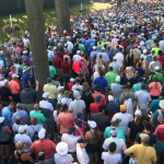 If you weren't at Bellerive early Saturday, good luck. (Dan Kilbridge/Golfweek)