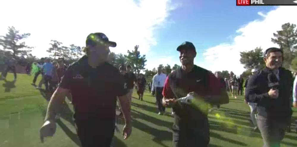 Tiger Woods Phil Mickeson