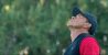 November 23, 2018; Las Vegas, NV, USA; Tiger Woods reacts after his tee shot on the 17th hole during The Match: Tiger vs Phil golf match at Shadow Creek Golf Course. Mandatory Credit: Kyle Terada-USA TODAY Sports