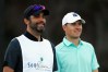 HONOLULU, HI - JANUARY 09: Jordan Spieth of the United States (R) stands with caddie Michael Greller during a practice round ahead of the Sony Open In Hawaii at Waialae Country Club on January 9, 2019 in Honolulu, Hawaii. (Photo by Kevin C. Cox/Getty Images)