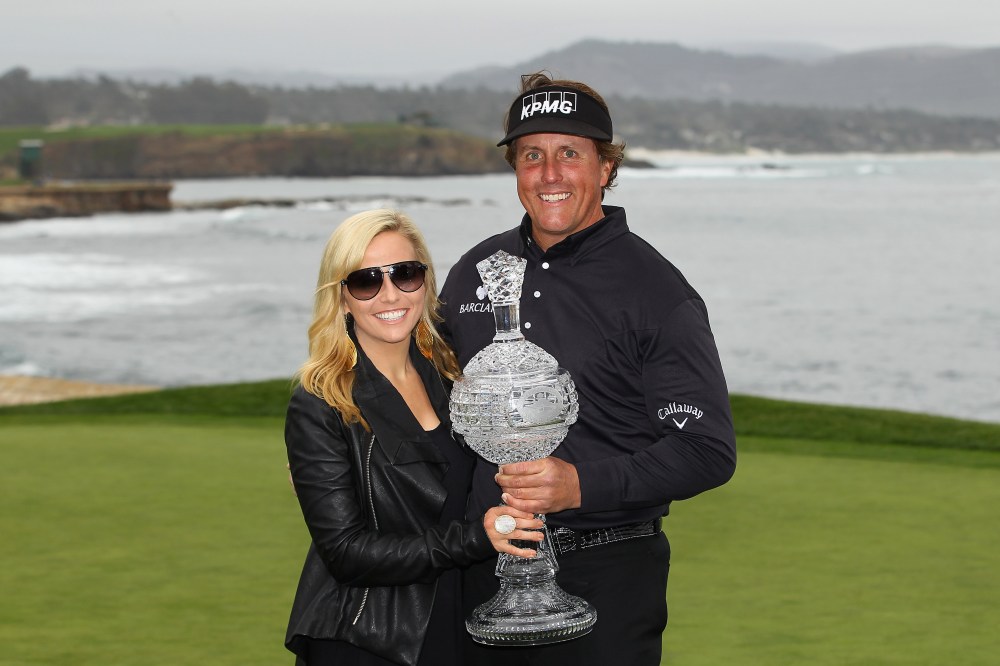 Phil Mickelson at Pebble Beach