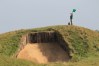 Bunker on the 4th at Royal St George's
