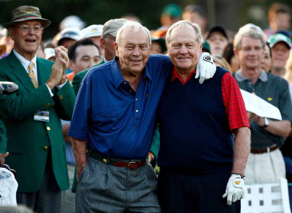 Arnold Palmer and Jack Nicklaus