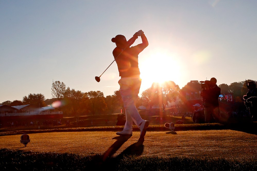 Phil Mickelson at the Ryder Cup