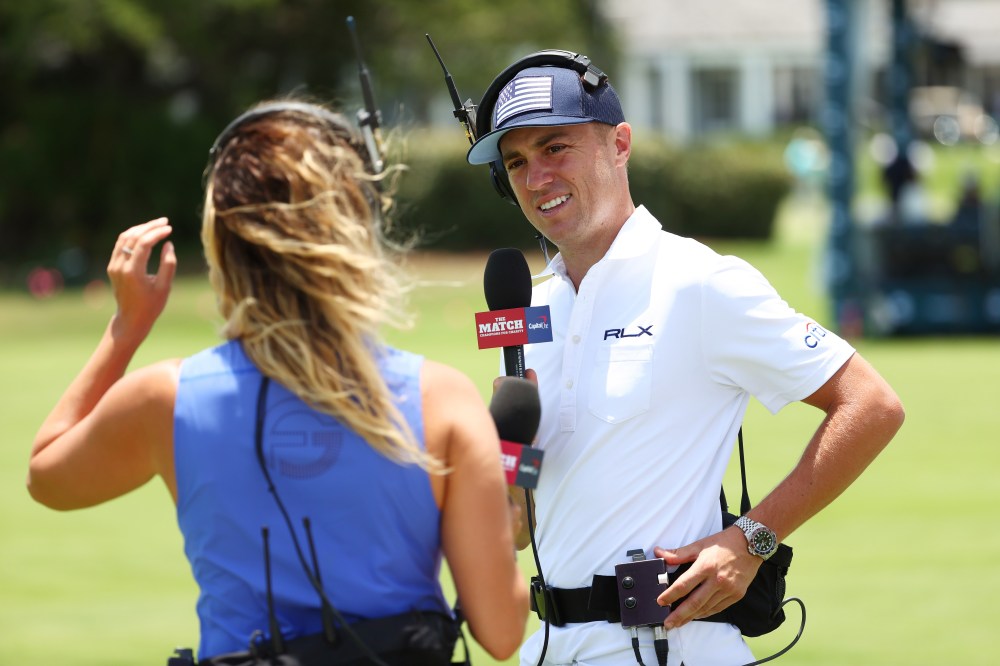 Justin Thomas 2020 The Match: Champions For Charity