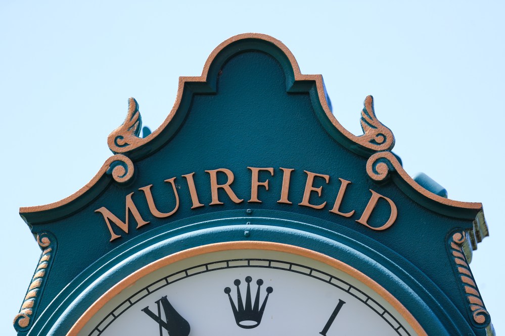 Rolex Muirfield Village clock