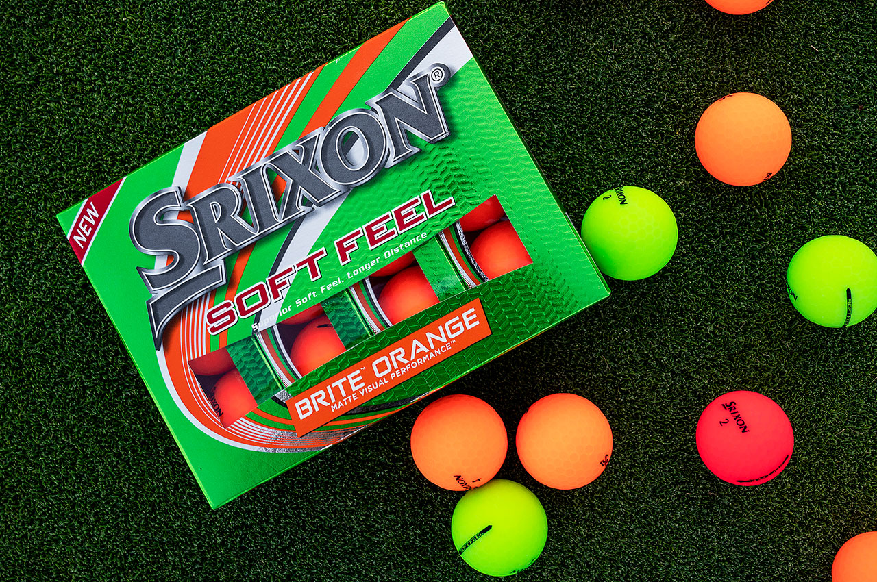 Srixon Soft Feel Brite golf balls