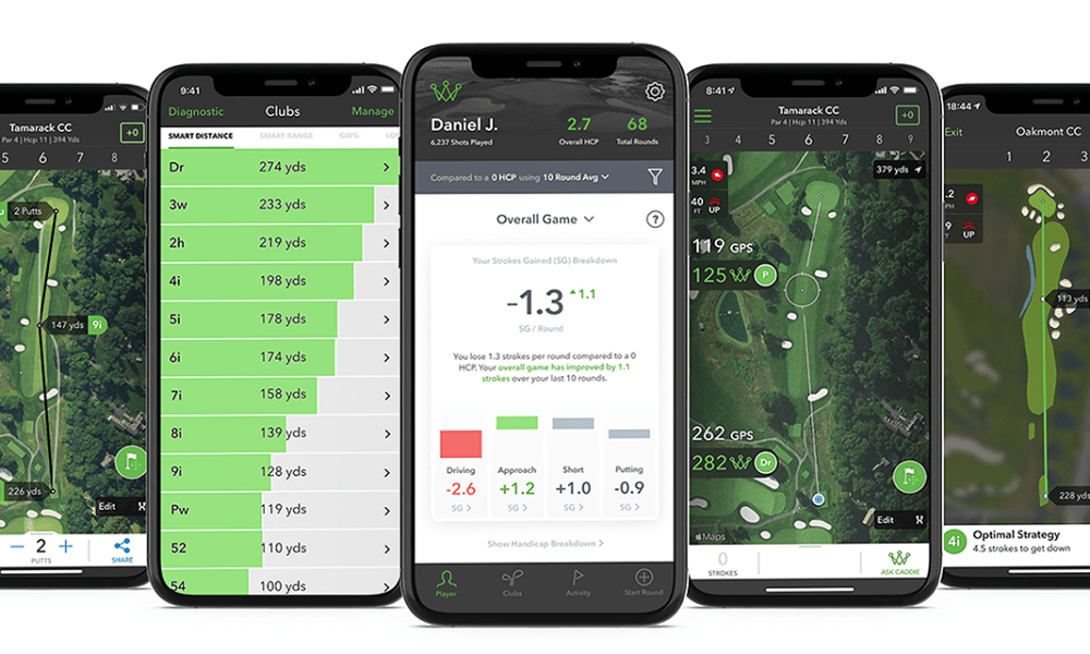 Arccos Caddie Strokes Gained Analytics