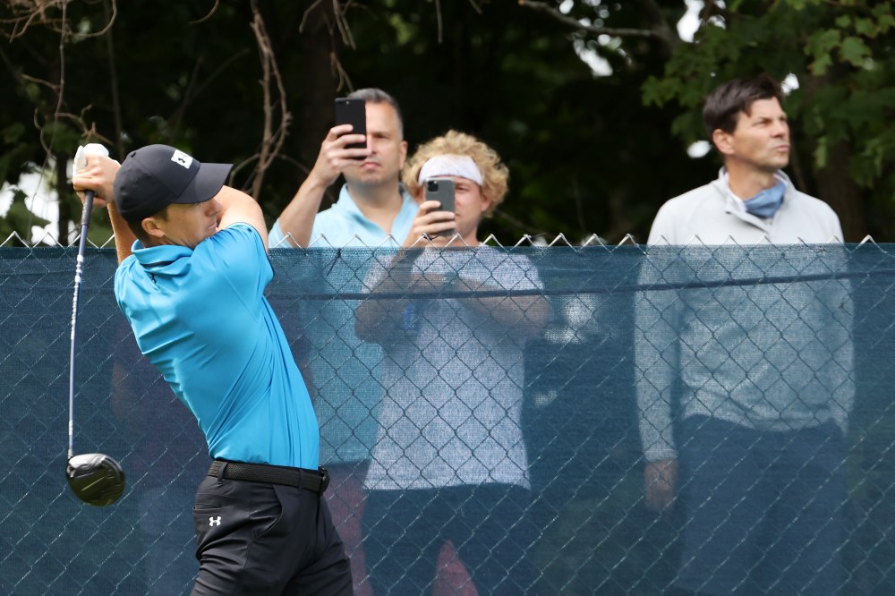 Fans at the U.S. Open