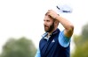 Dustin Johnson walks off the third tee box during the second round of the U.S. Open at Winged Foot Golf Club - West