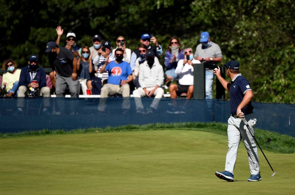 Fans at the U.S. Open
