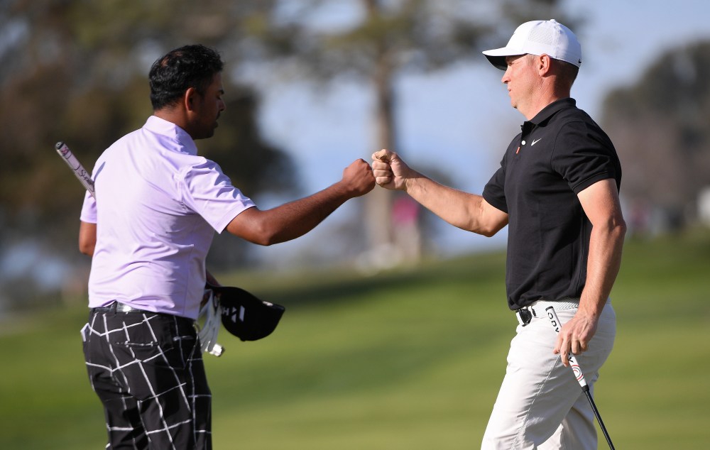 Alex Noren Anirban Lahiri Farmers Insurance Open
