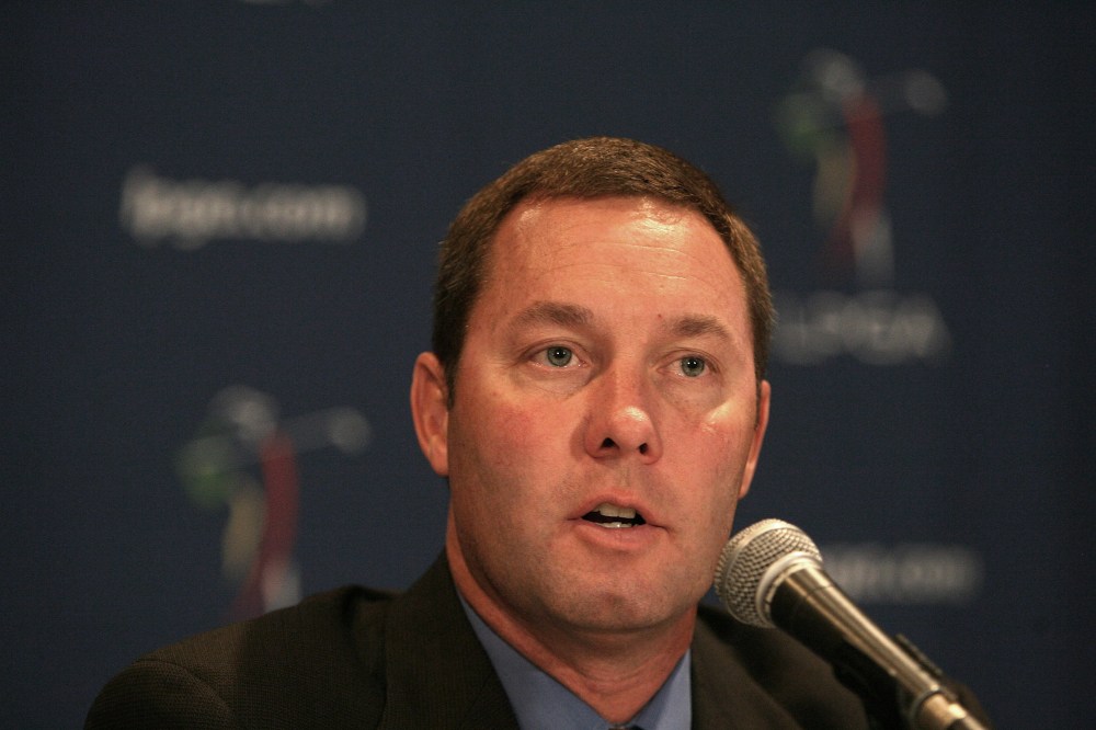 Mike Whan announced LPGA commissioner