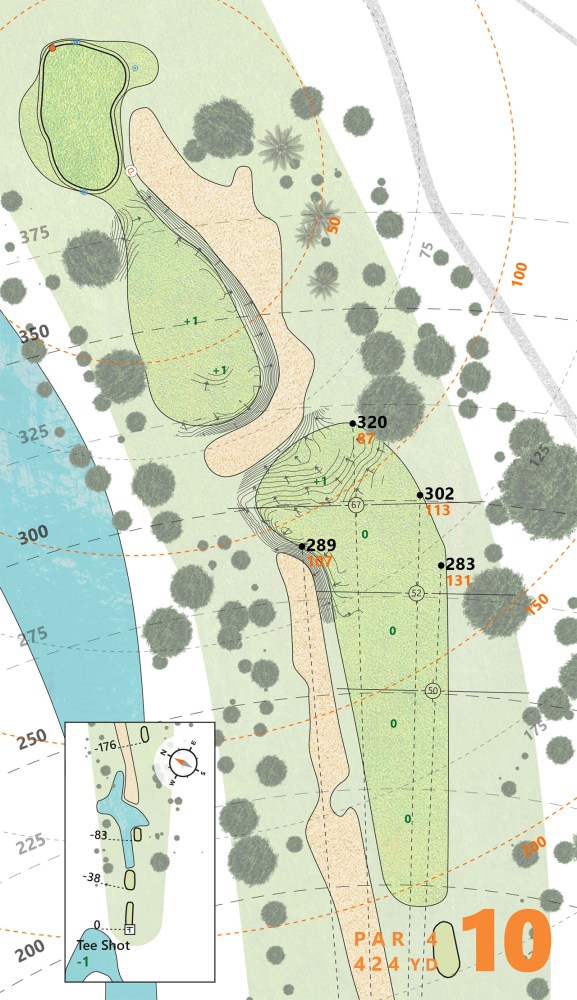 Puttview yardage book for TPC Sawgrass