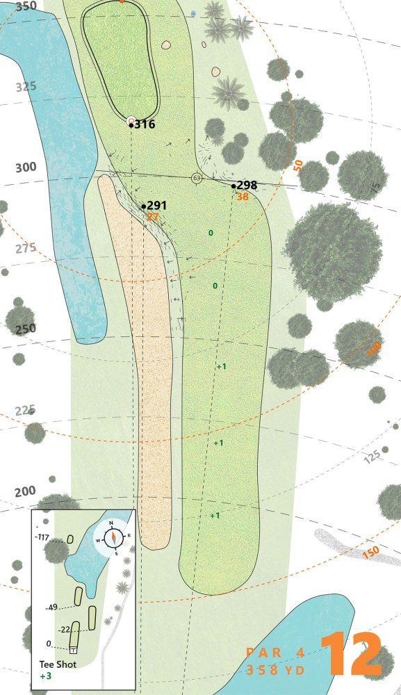 Puttview yardage book for TPC Sawgrass