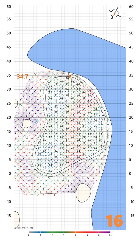 Puttview yardage book for TPC Sawgrass