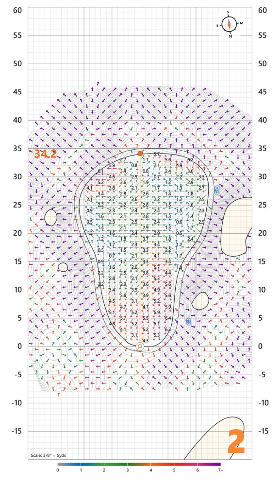 Puttview yardage book for TPC Sawgrass