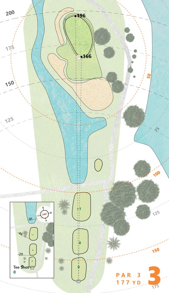 Puttview yardage book for TPC Sawgrass