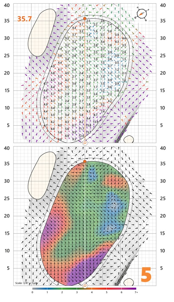 Puttview yardage book for TPC Sawgrass