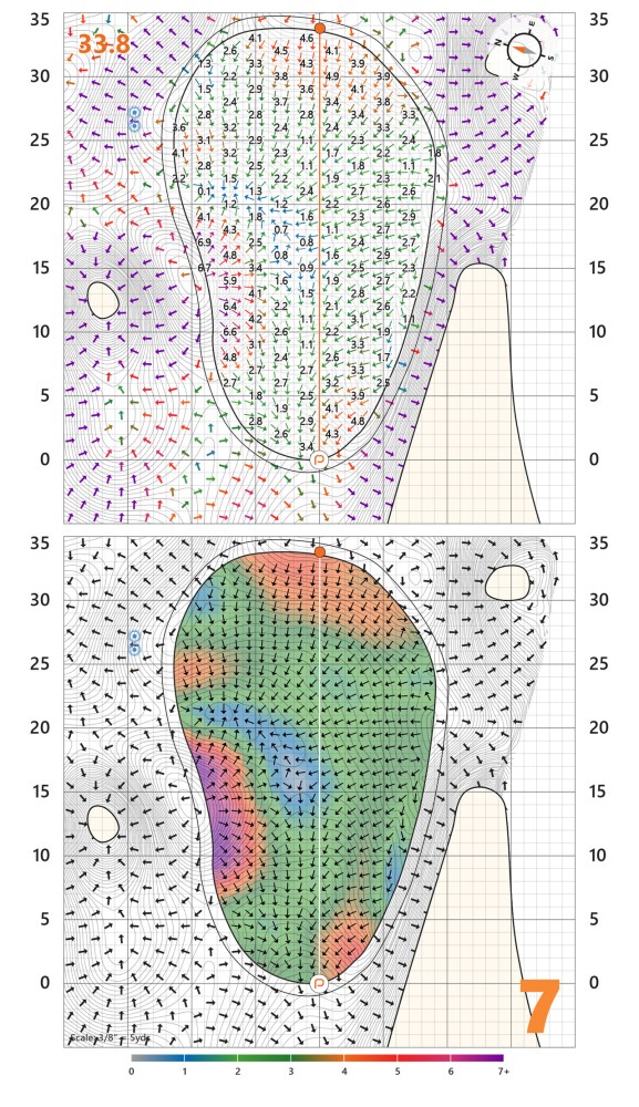 Puttview yardage book for TPC Sawgrass