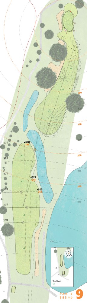 Puttview yardage book for TPC Sawgrass