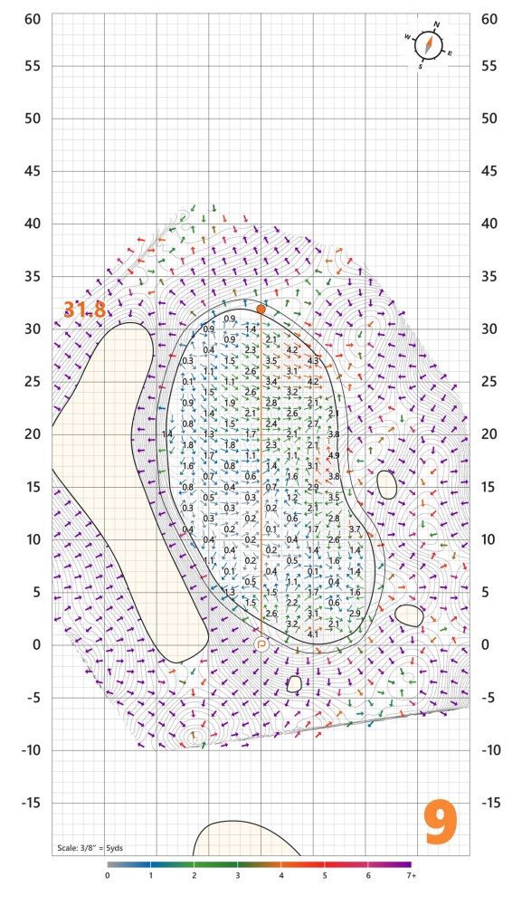Puttview yardage book for TPC Sawgrass