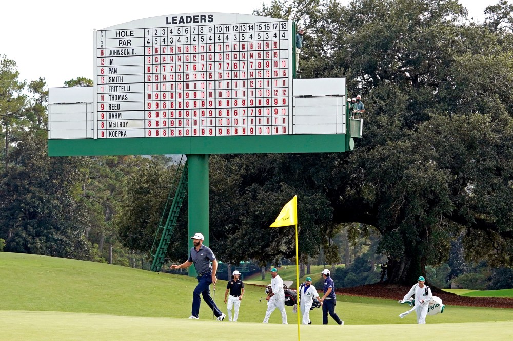 Dustin Johnson 2020 Masters