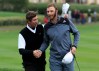 Dustin Johnson and Wayne Gretzky