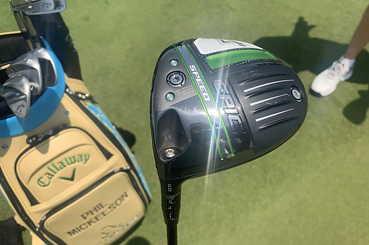 Phil Mickelson's 6-degree Callaway driver
