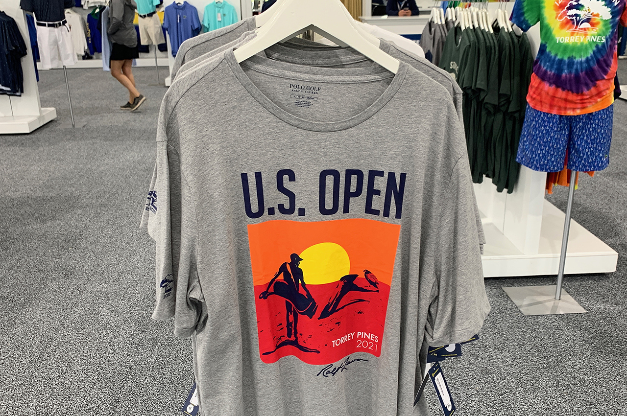 2021 U.S. Open "Endless Summer" t-shirt