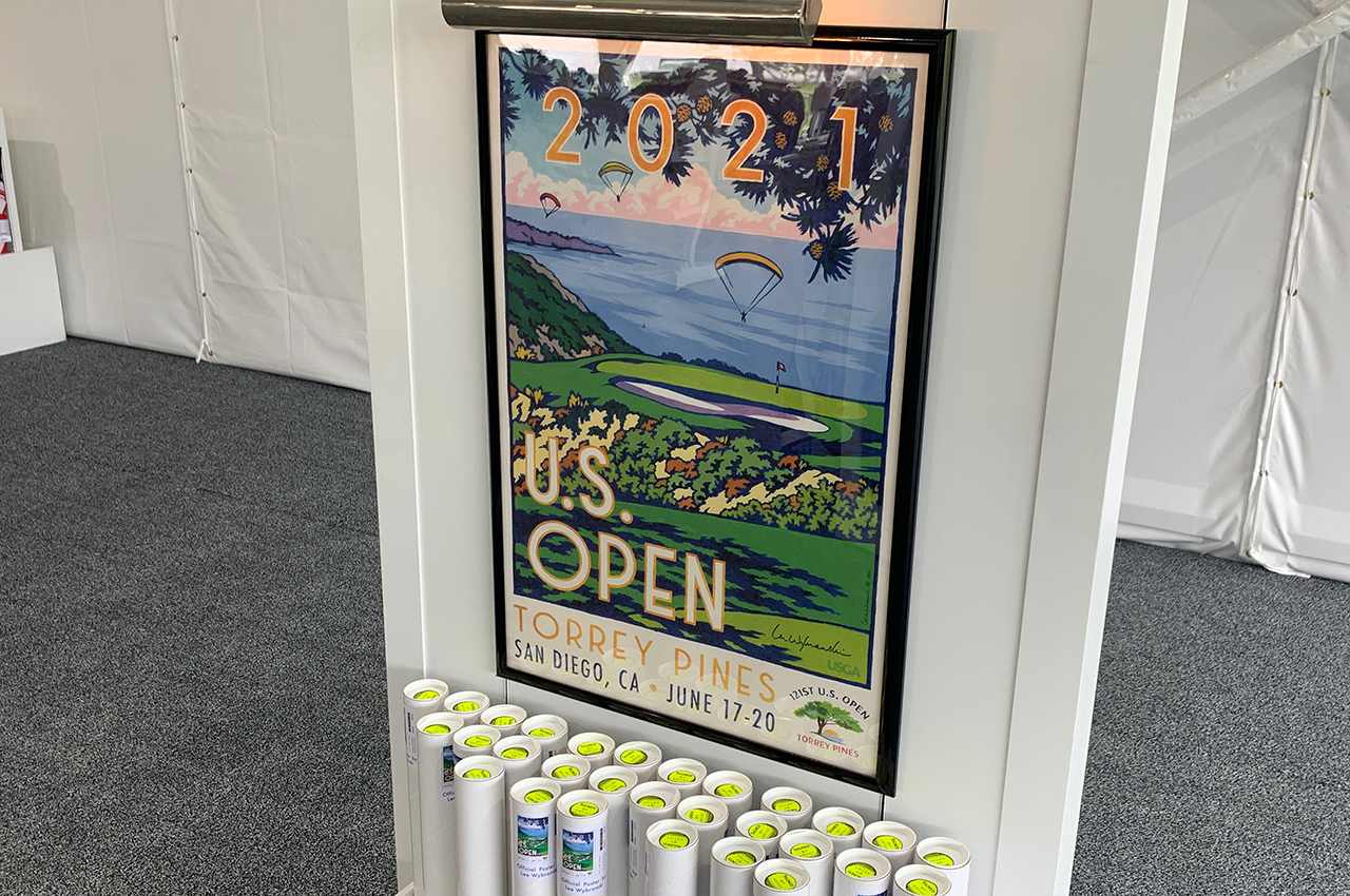 Official 2021 U.S. Open print