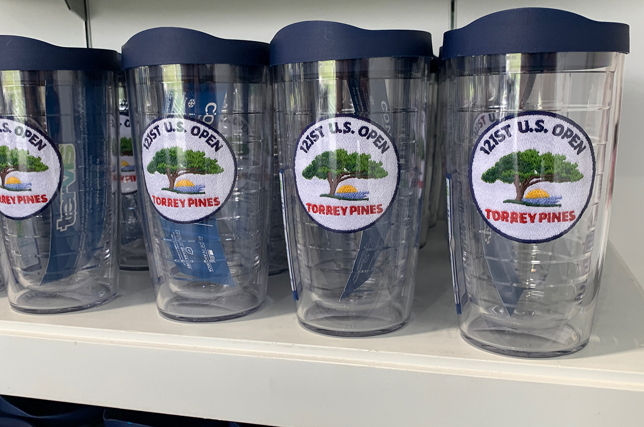 2021 U.S. open Tervis cups