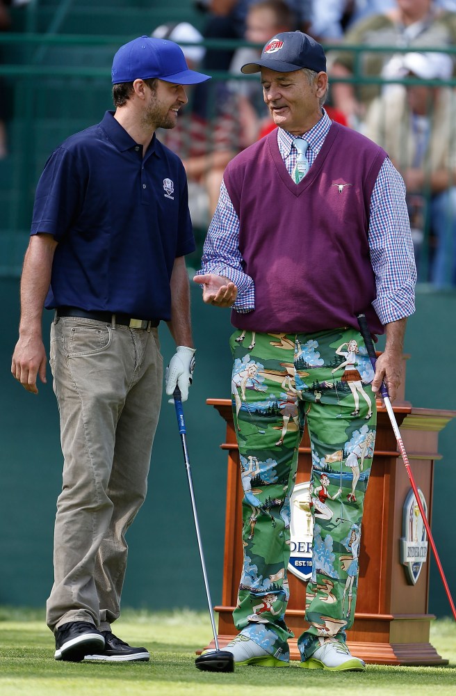 Ryder Cup celebrity fans