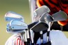 Tiger Woods and Charlie at 2021 PNC Championship