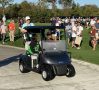 Tiger Woods and Charlie at 2021 PNC Championship