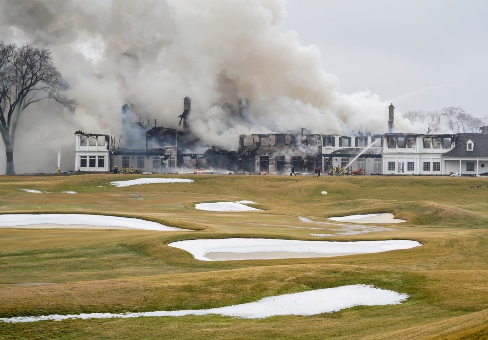 Oakland Hills Country Club fire