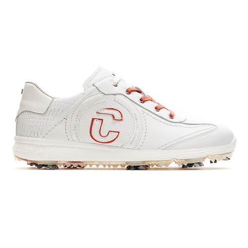 Duca del Cosma Men's Masters White Golf Shoe