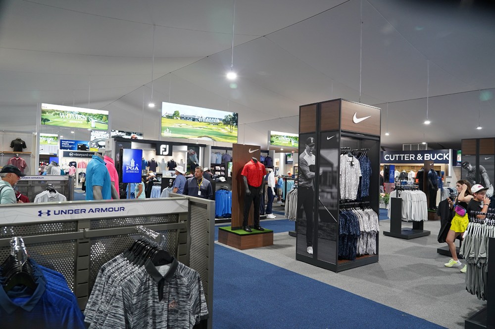 2022 PGA Championship merchandise tent